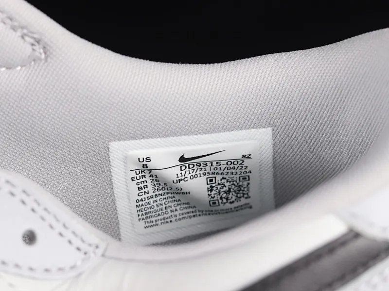 All categories Air Jordan Jordan series basketball shoes Air Jordan 1 Low G version pure original Air Jordan 1 Low Golf AJ1 Joe 1 new golf version Wolf gray color DD9315-002